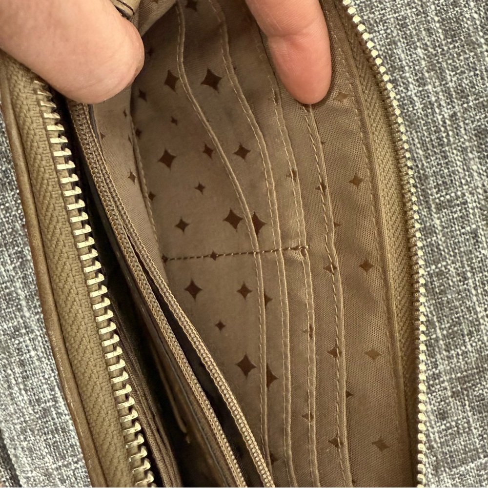 Fossil Multi Colored Leather Pattern Wallet - image 7